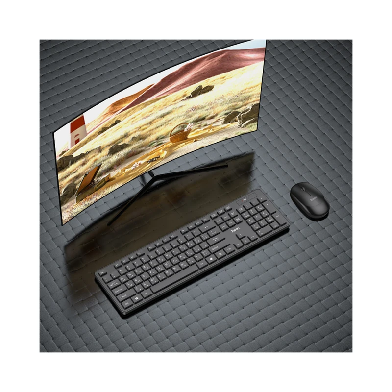 کیبورد و ماوس بی سیم هوکو مدل DI51 - تصویر 2