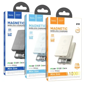 پاوربانک 22.5 وات فست شارژ هوکو مدل Q18