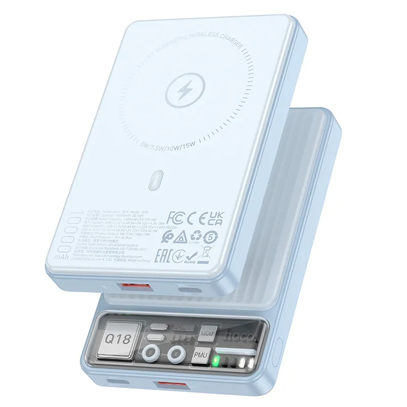 پاوربانک 22.5 وات فست شارژ هوکو مدل Q18
