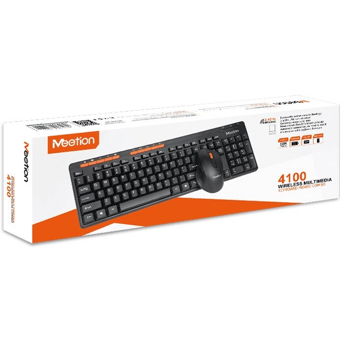 کیبورد و موس بی سیم میشن MT4100 - تصویر 2