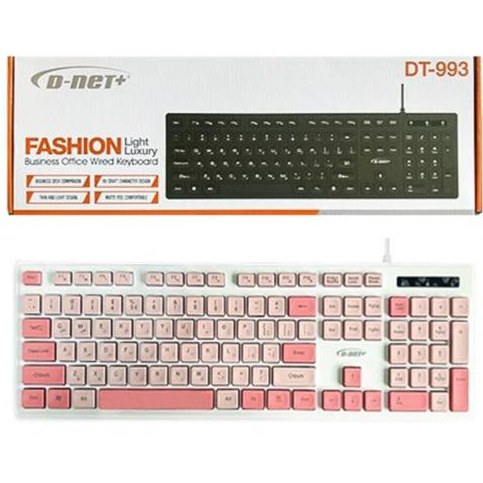 کیبورد دی نت پلاس مدل DT 993 باسیم - تصویر 2