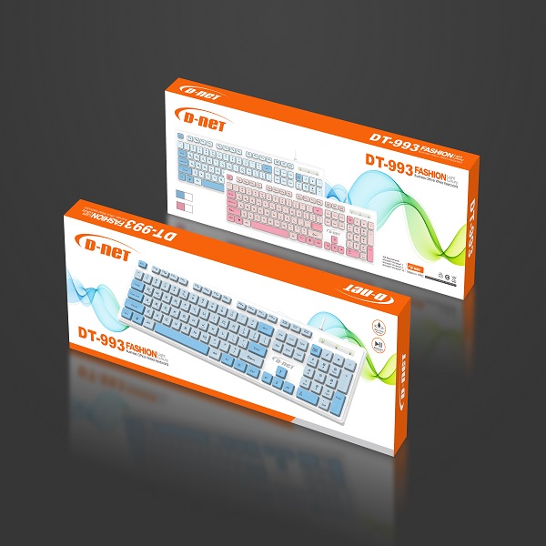 کیبورد دی نت پلاس مدل DT 993 باسیم - تصویر 4